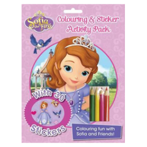 Sofia the First Colouring & Sticker Activity Pack